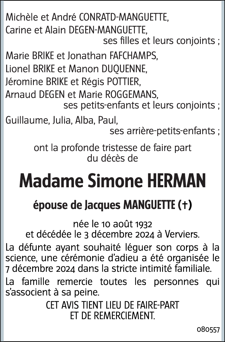 Simone HERMAN