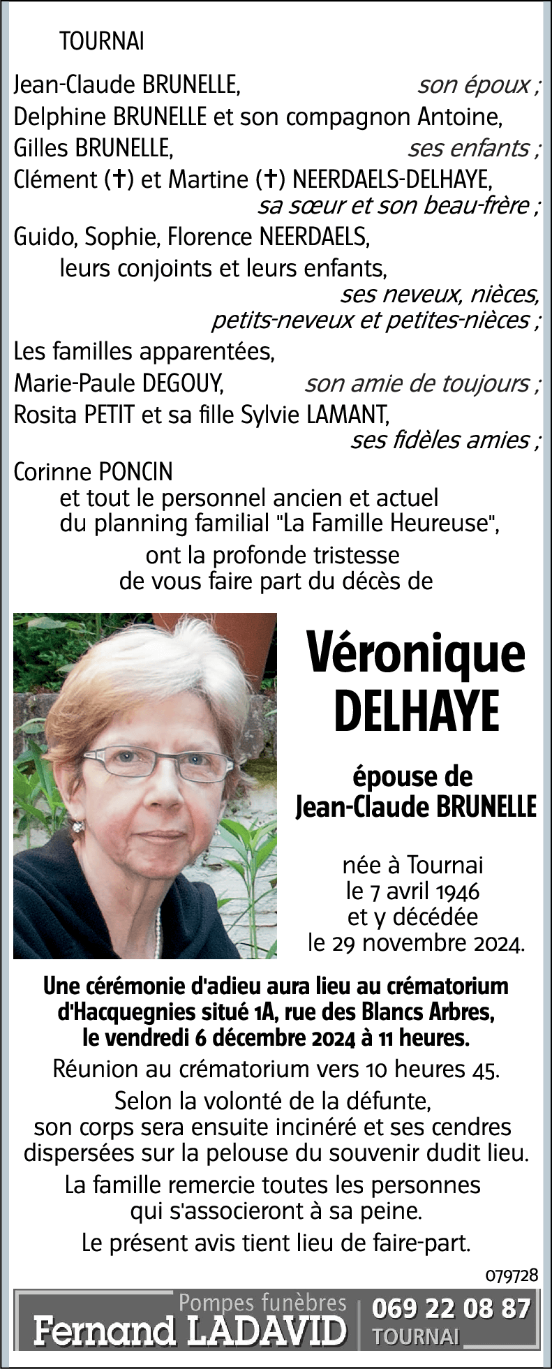 Véronique DELHAYE