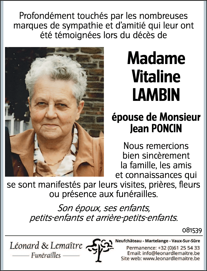 Vitaline LAMBIN