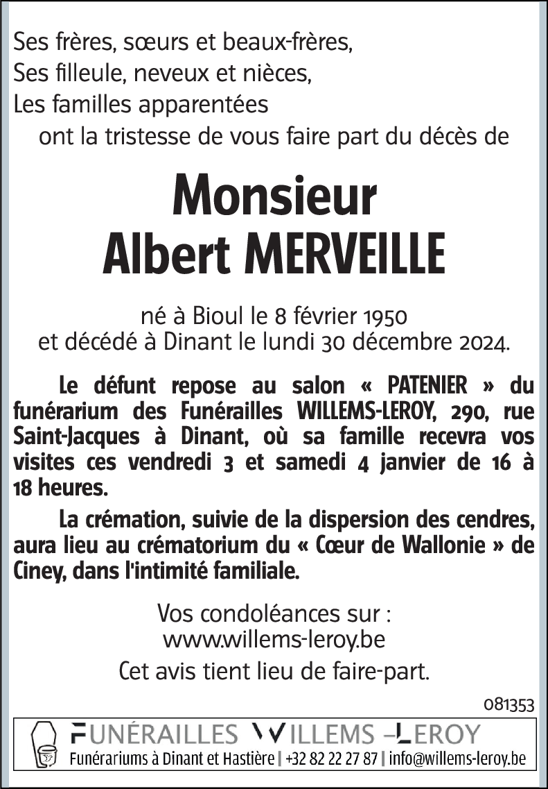 Albert MERVEILLE