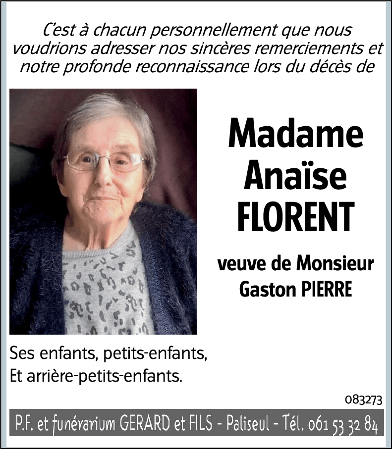 Anaïse FLORENT