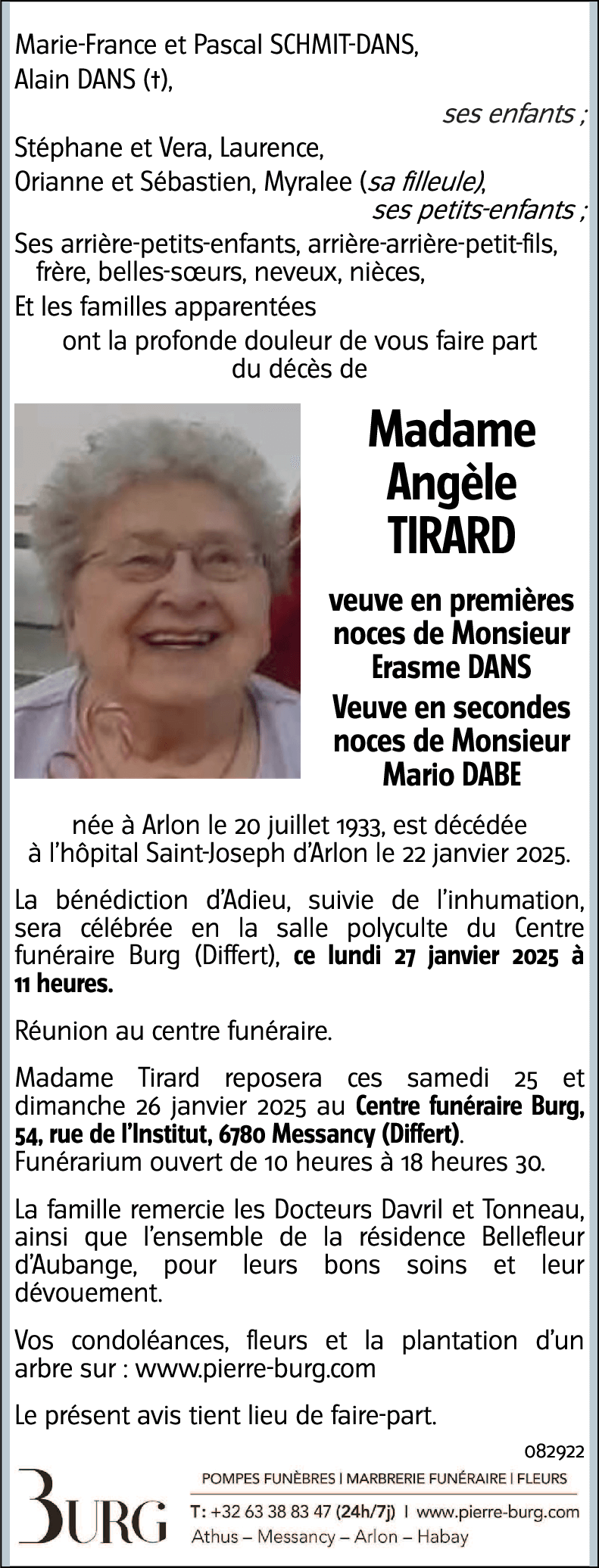 Angèle TIRARD