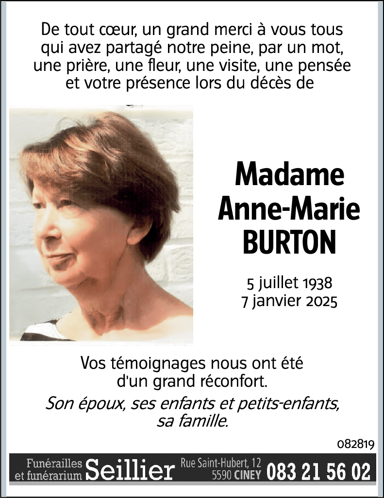 Anne-Marie BURTON