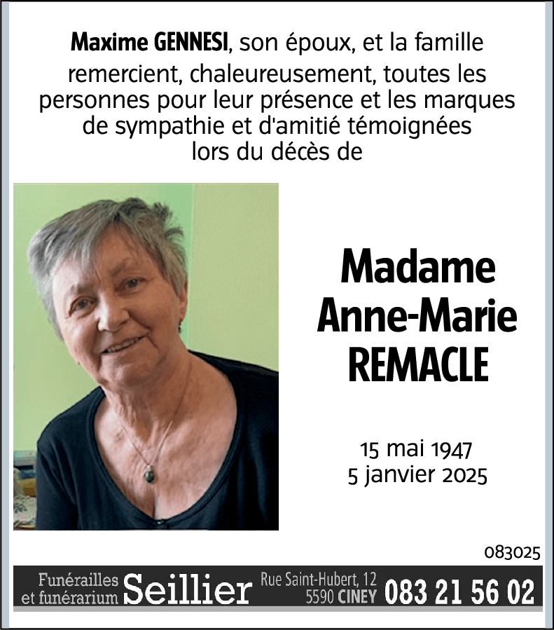 Anne-Marie REMACLE