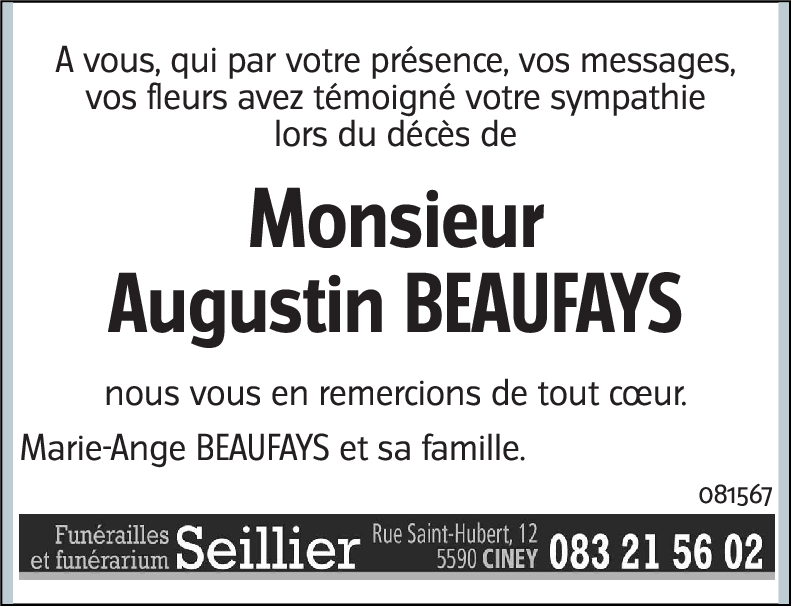 Beaufays Augustin