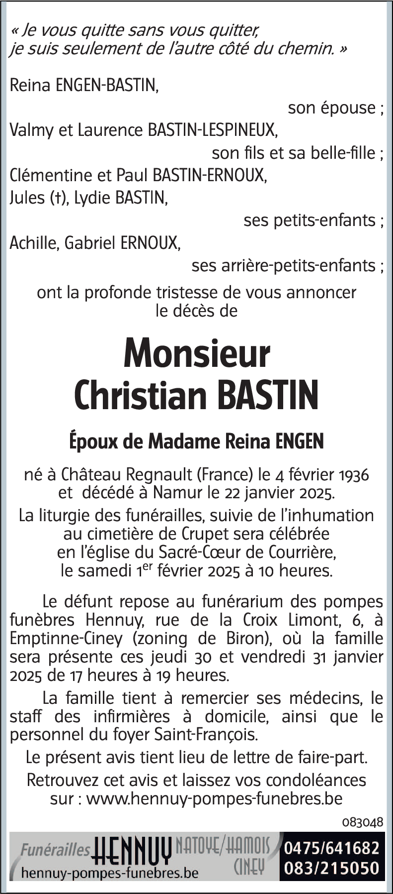 Christian BASTIN