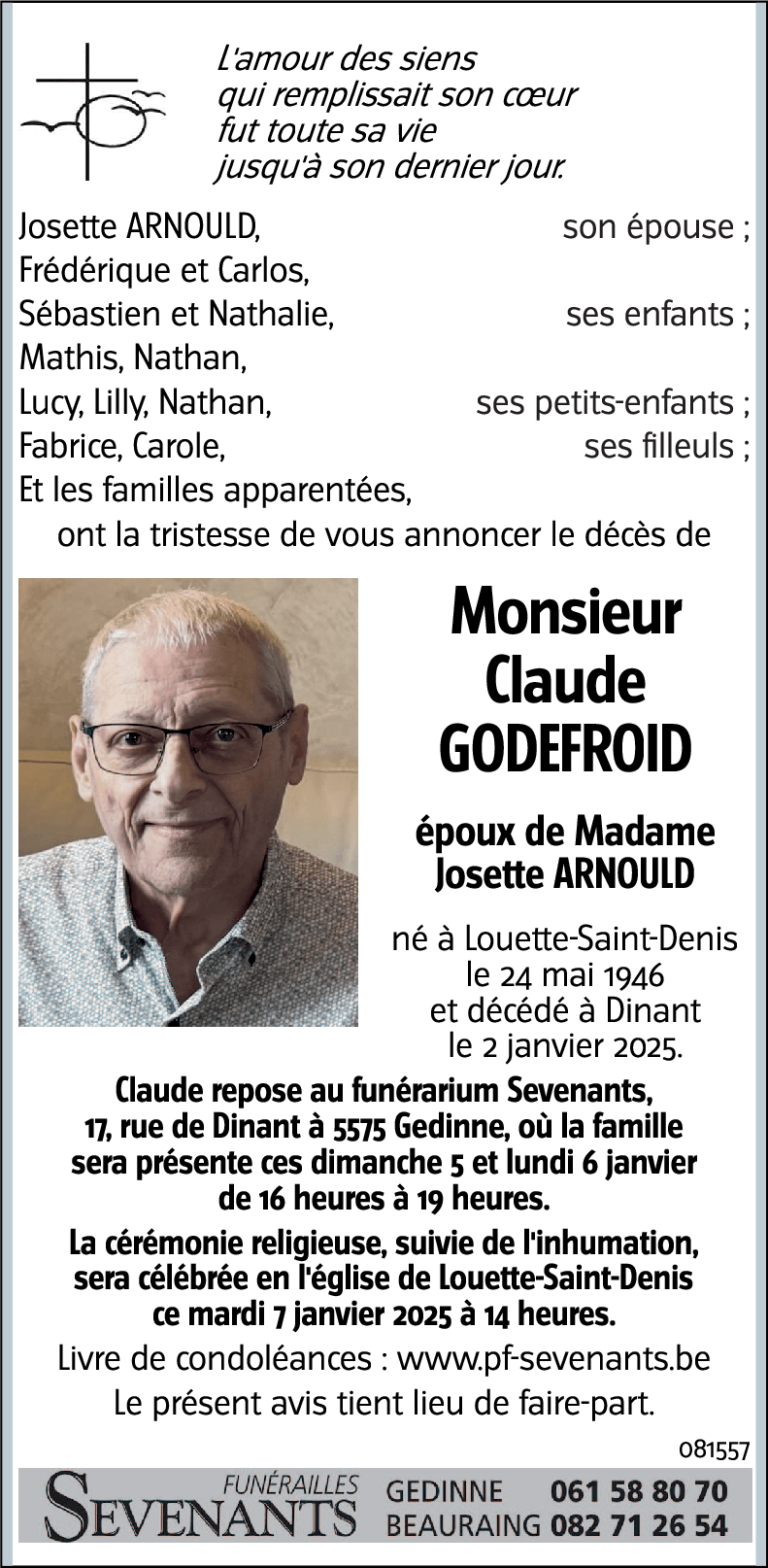 Claude GODEFROID