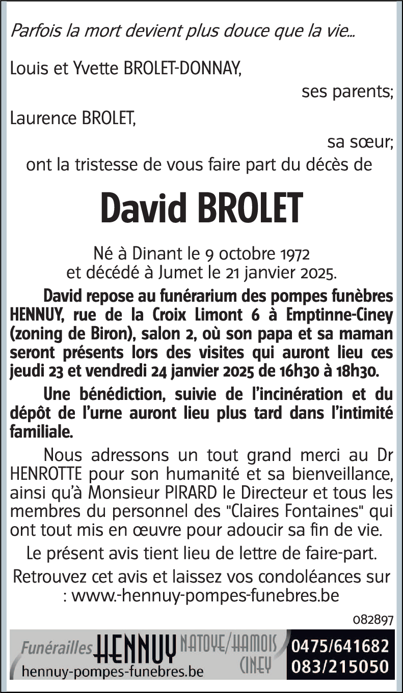 David BROLET