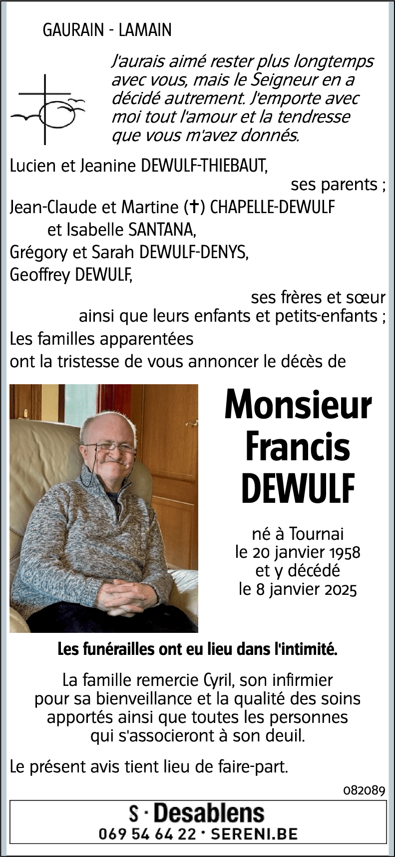 Francis DEWULF