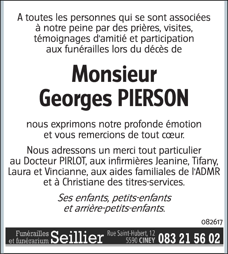 Georges PIERSON