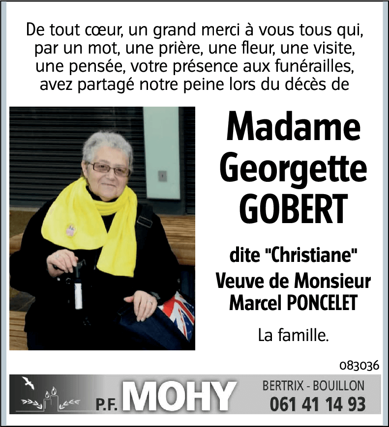 Georgette GOBERT