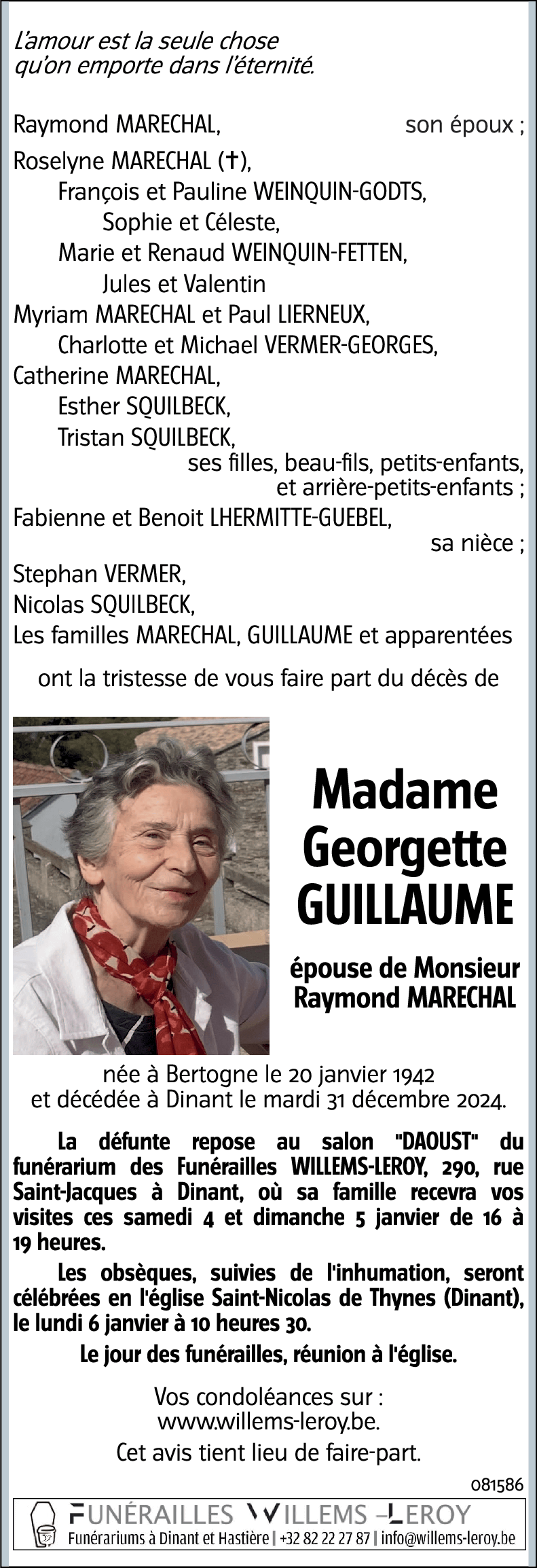 Georgette GUILLAUME