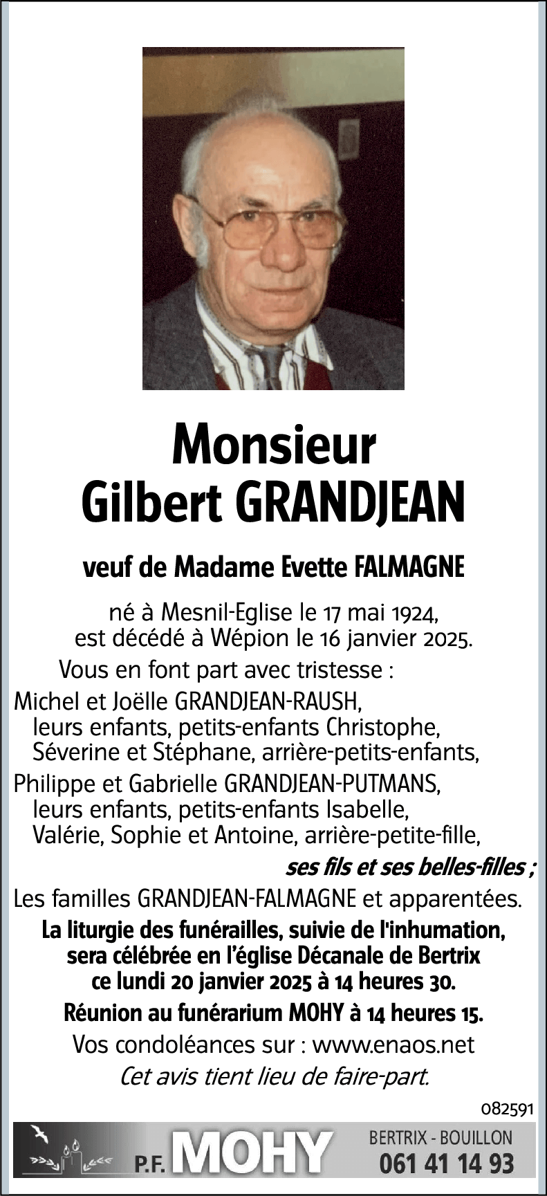 Gilbert GRANDJEAN