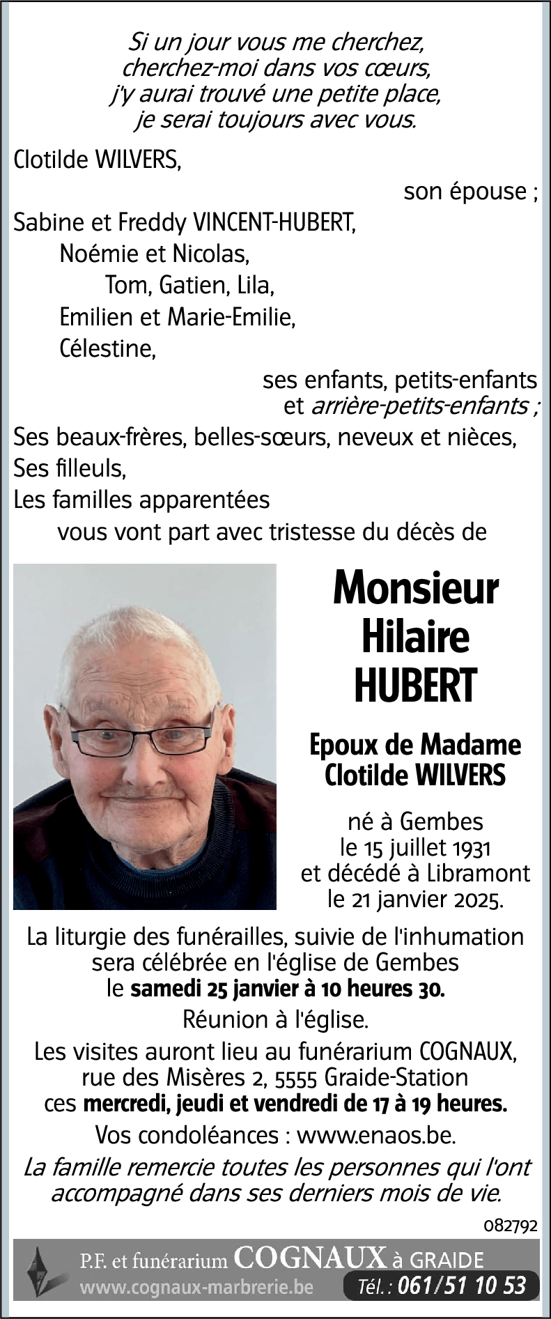 Hilaire HUBERT