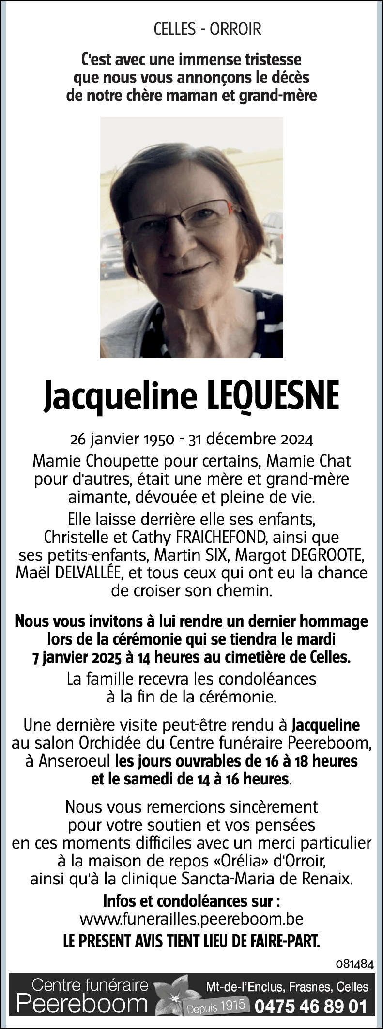 Jacqueline LEQUESNE