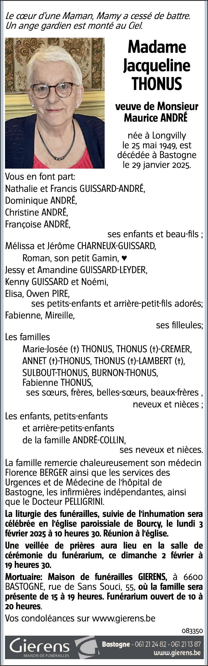 Jacqueline THONUS