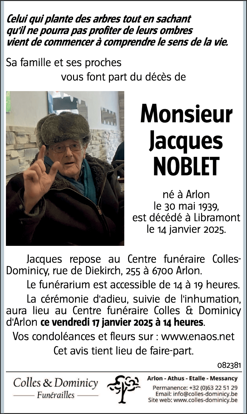 Jacques NOBLET