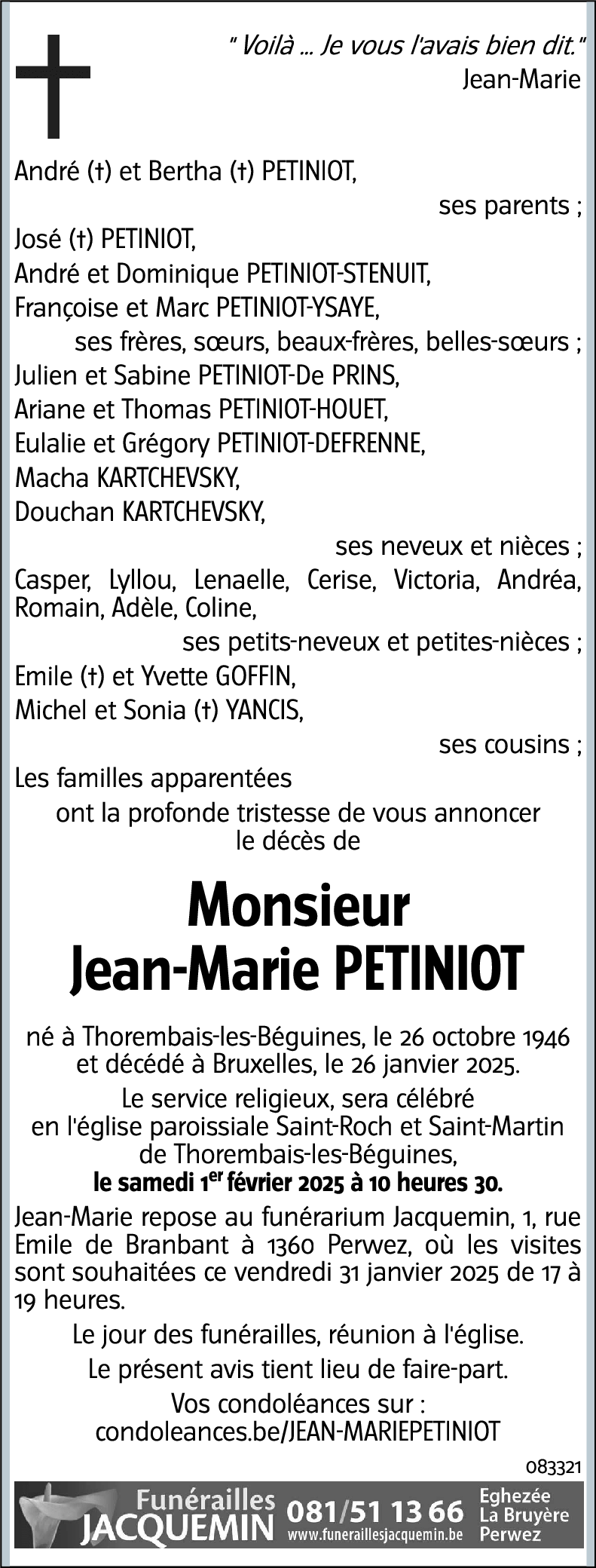 Jean-Marie Petiniot