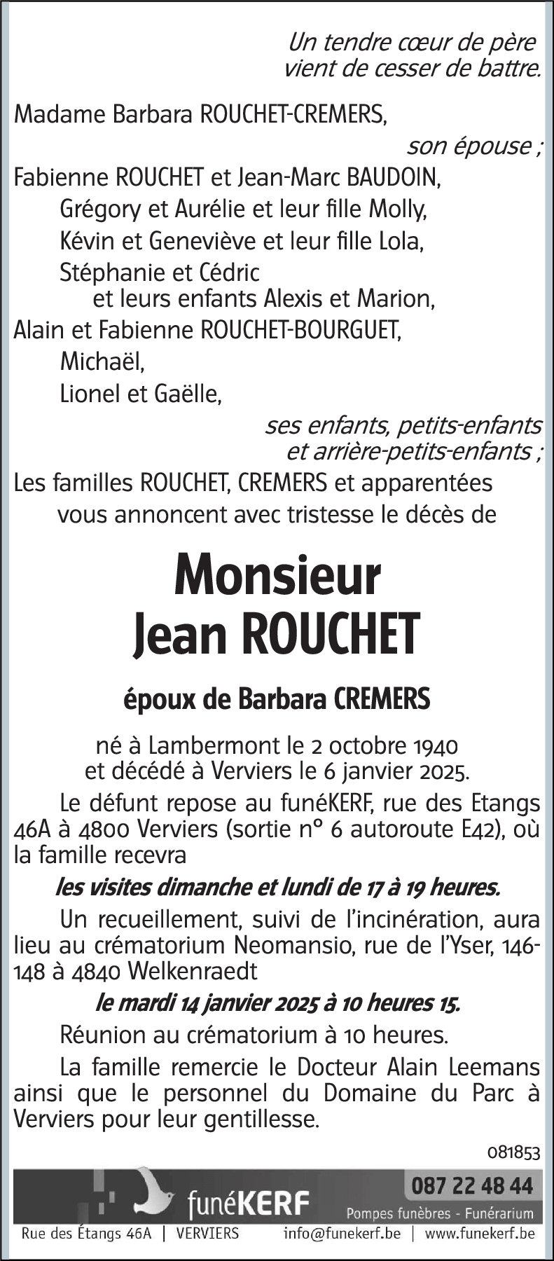 Jean ROUCHET