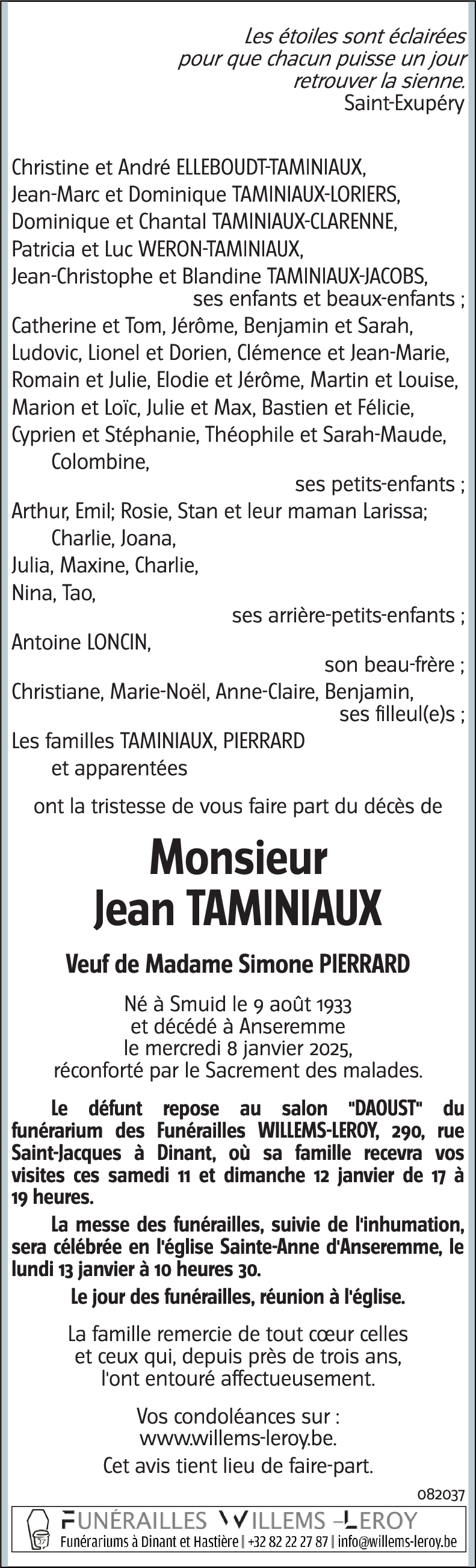 Jean TAMINIAUX