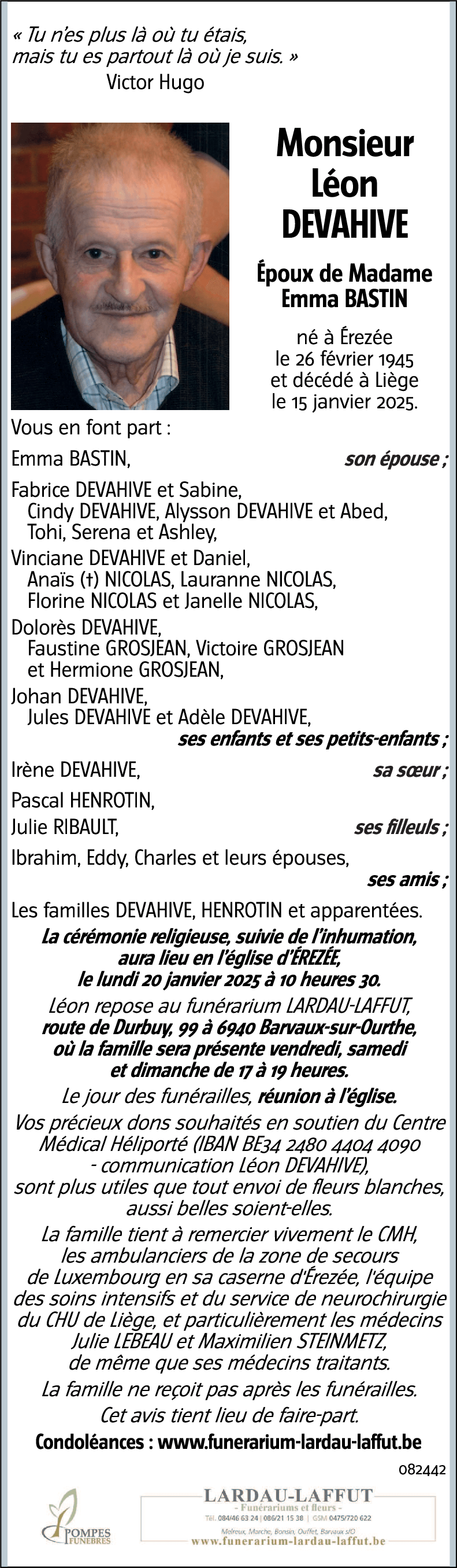 Léon DEVAHIVE