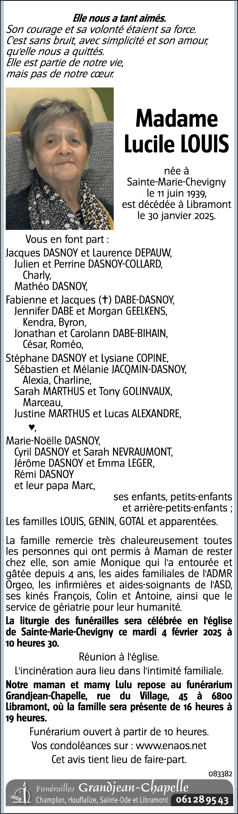 Lucile LOUIS