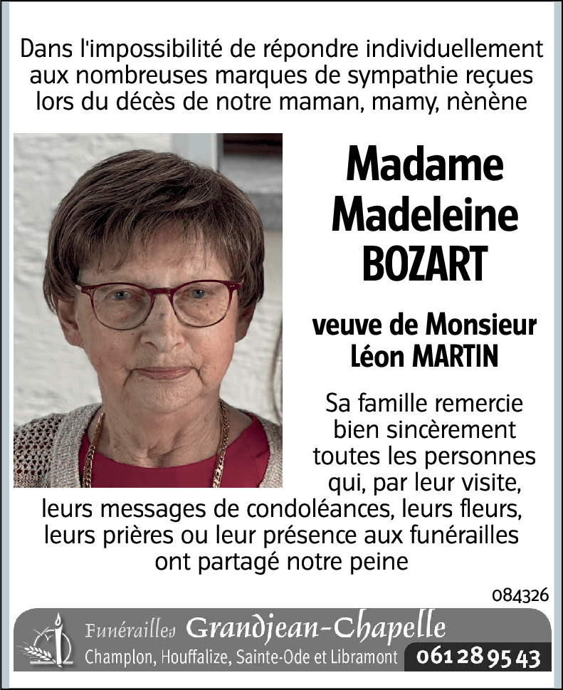 Madeleine BOZART