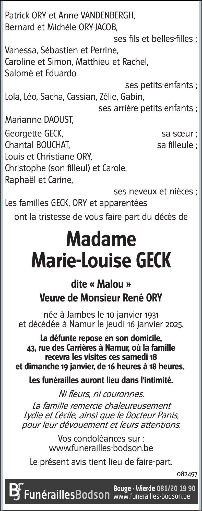 Marie-Louise GECK