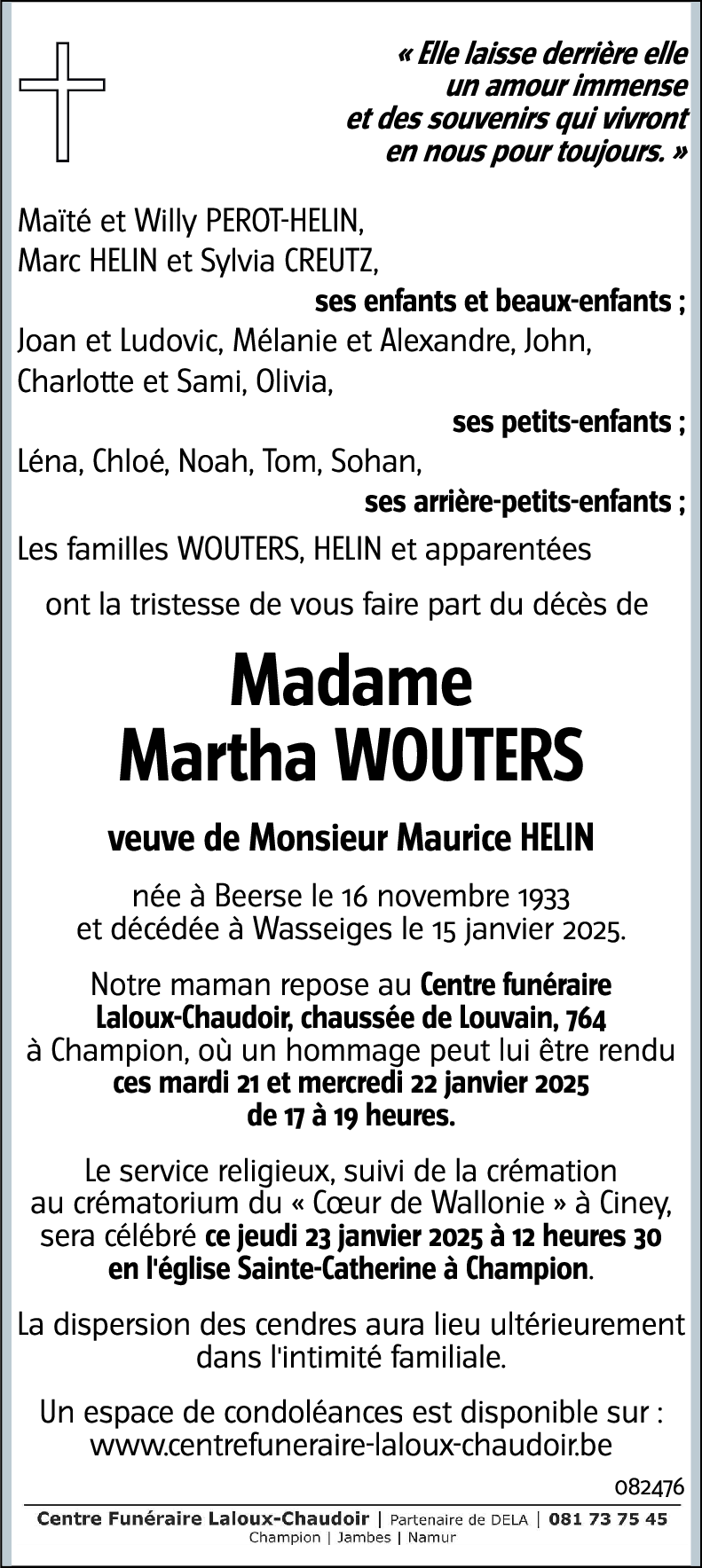 Martha WOUTERS