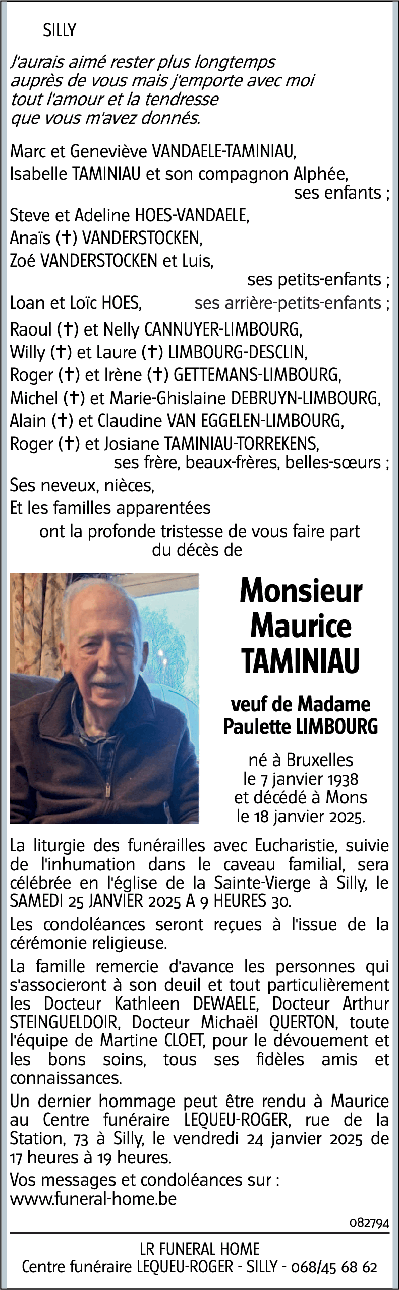 Maurice TAMINIAU