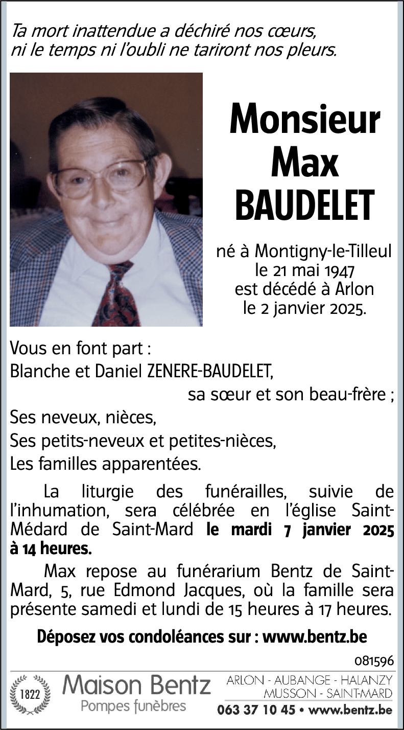 Max BAUDELET