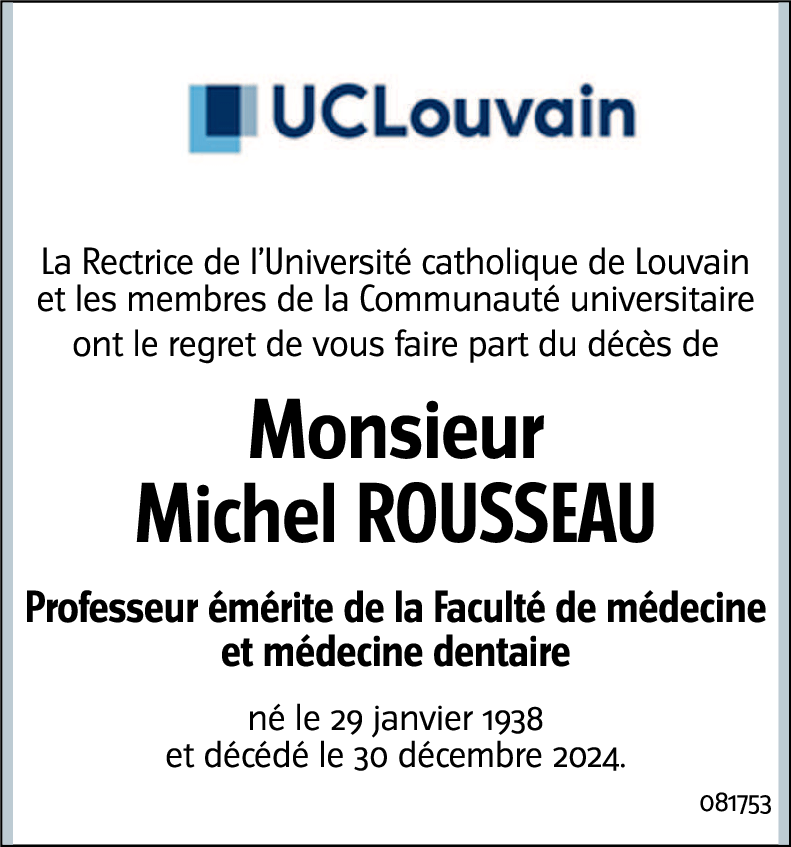 Michel ROUSSEAU