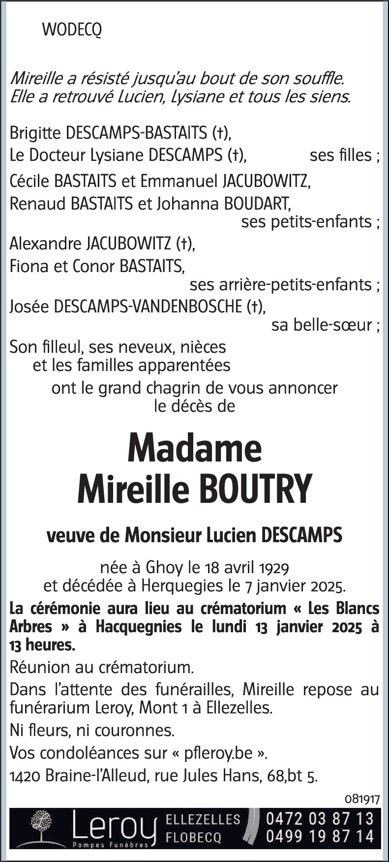 Mireille Boutry