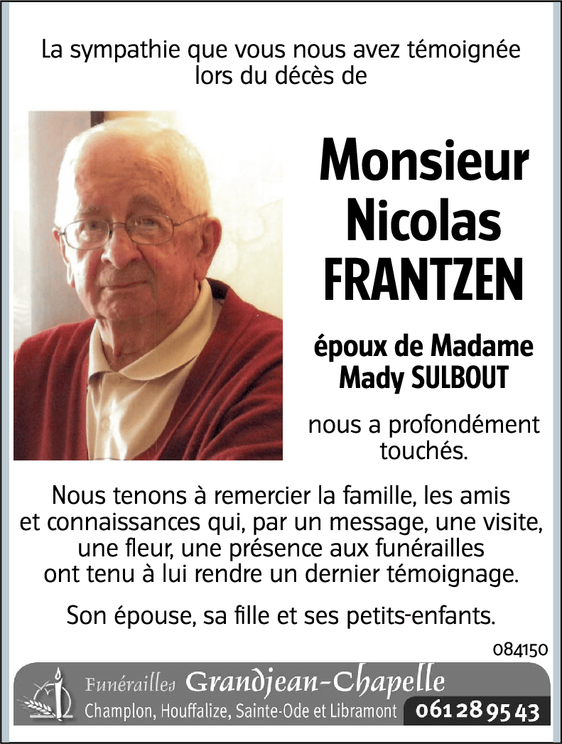 Nicolas FRANTZEN