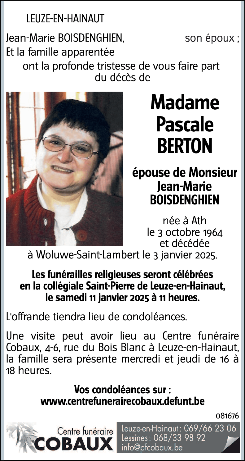 Pascale BERTON