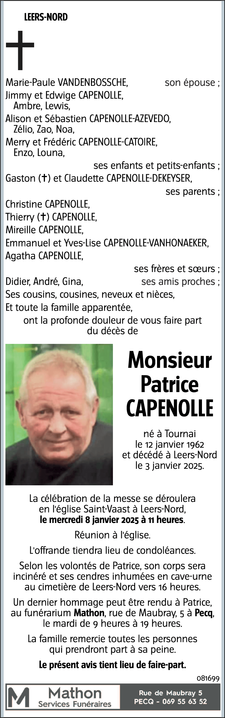 Patrice Capenolle