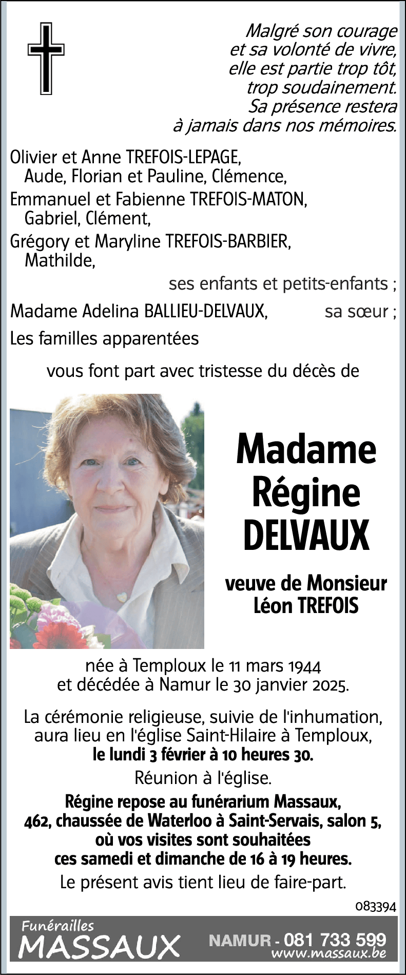 Régine DELVAUX