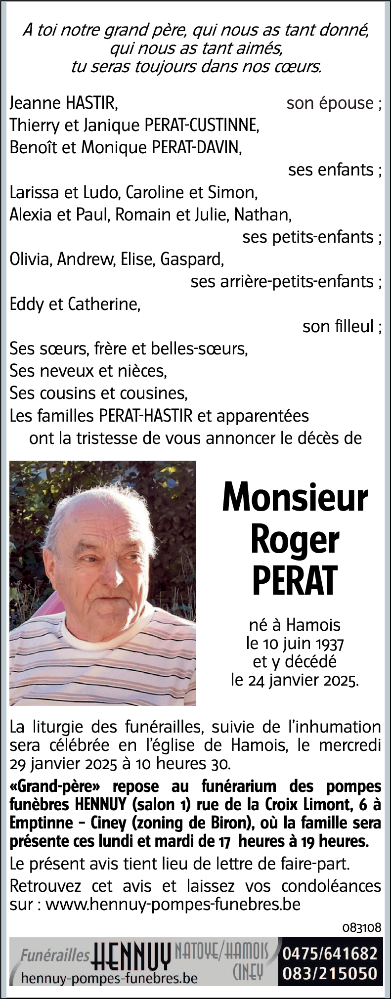 Roger PERAT