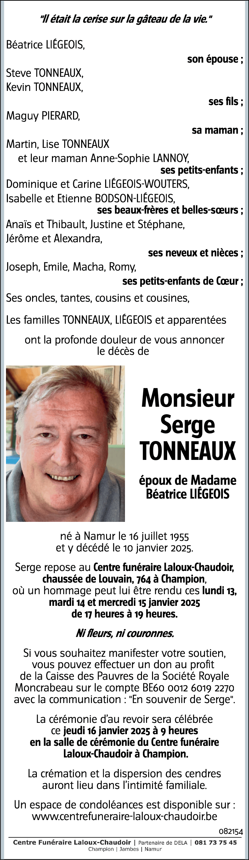 Serge TONNEAUX