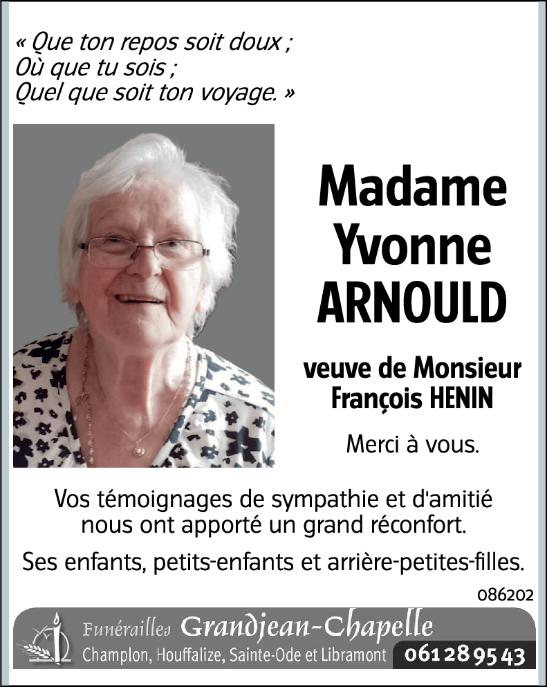 Yvonne ARNOULD