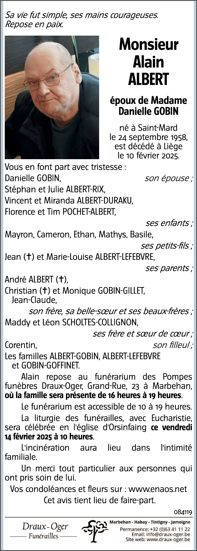 Alain ALBERT