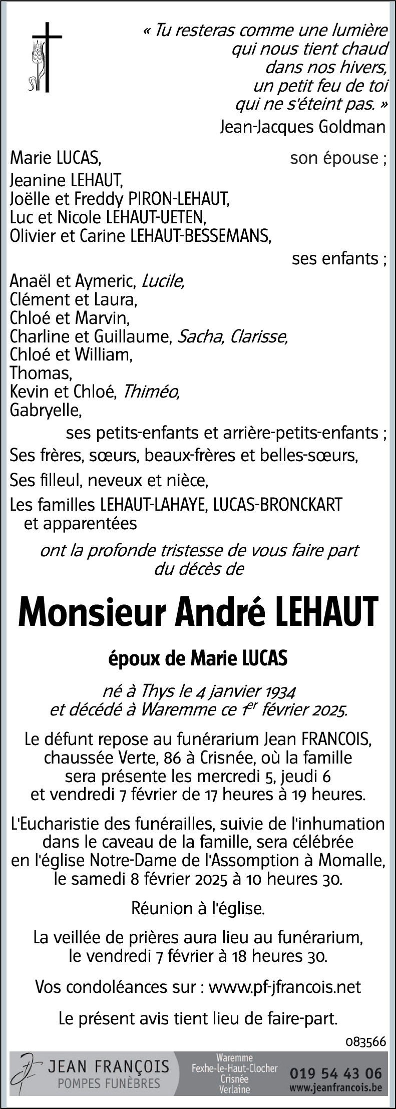 André LEHAUT