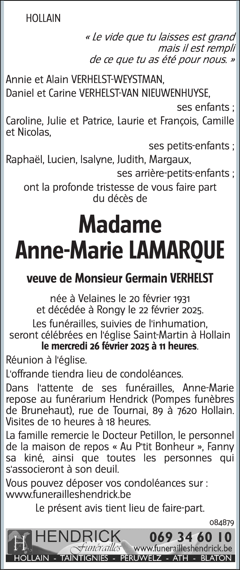 Anne-Marie LAMARQUE