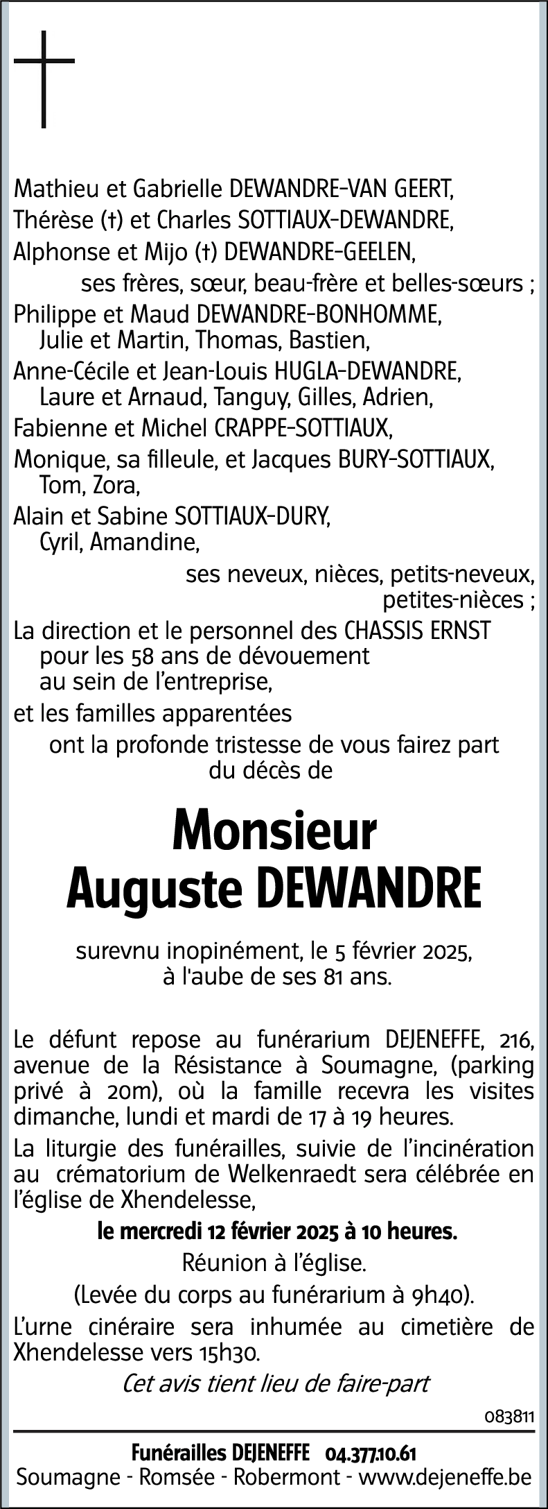 Auguste DEWANDRE