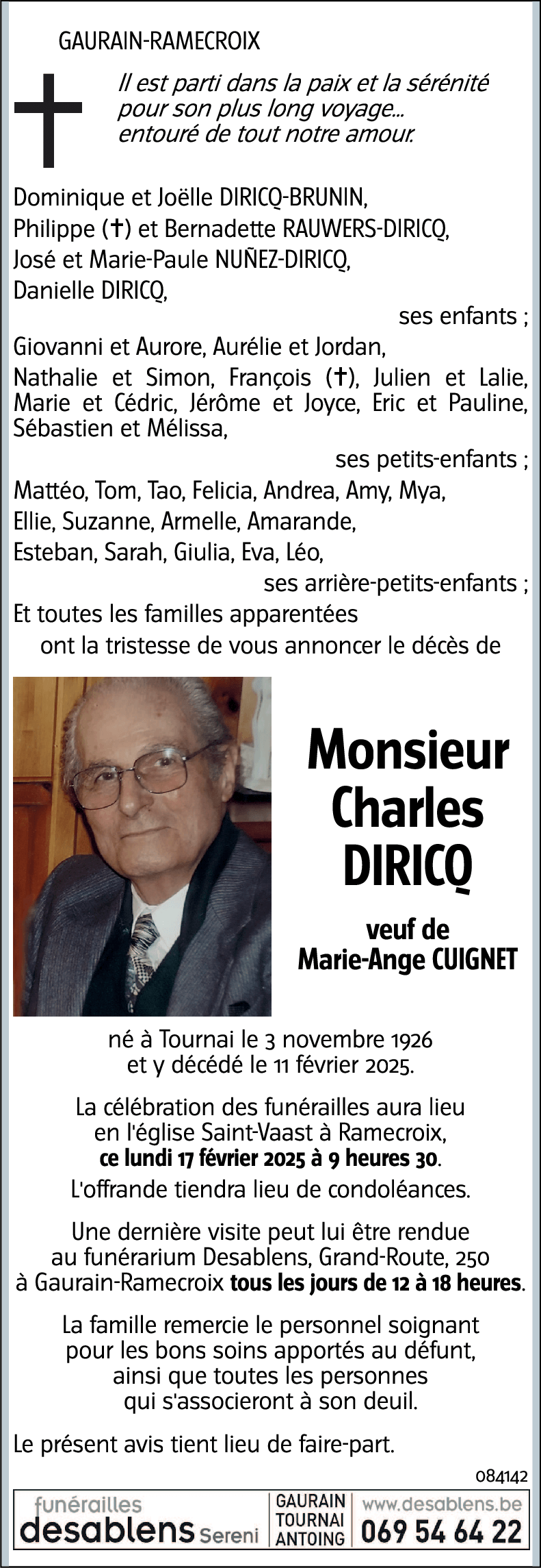 Charles DIRICQ