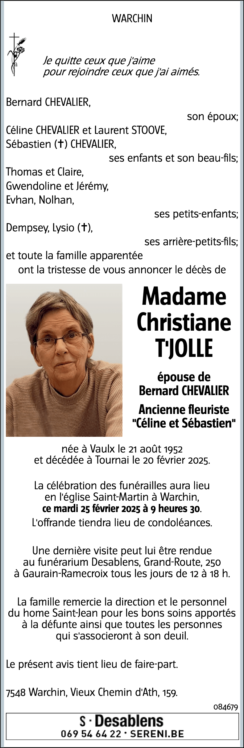 Christiane T'JOLLE