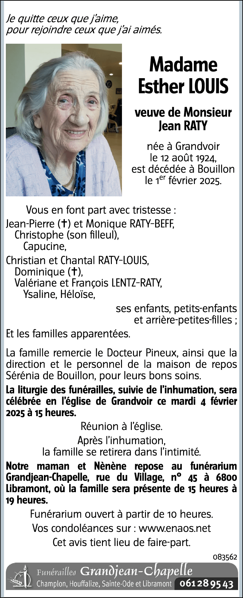 Esther LOUIS