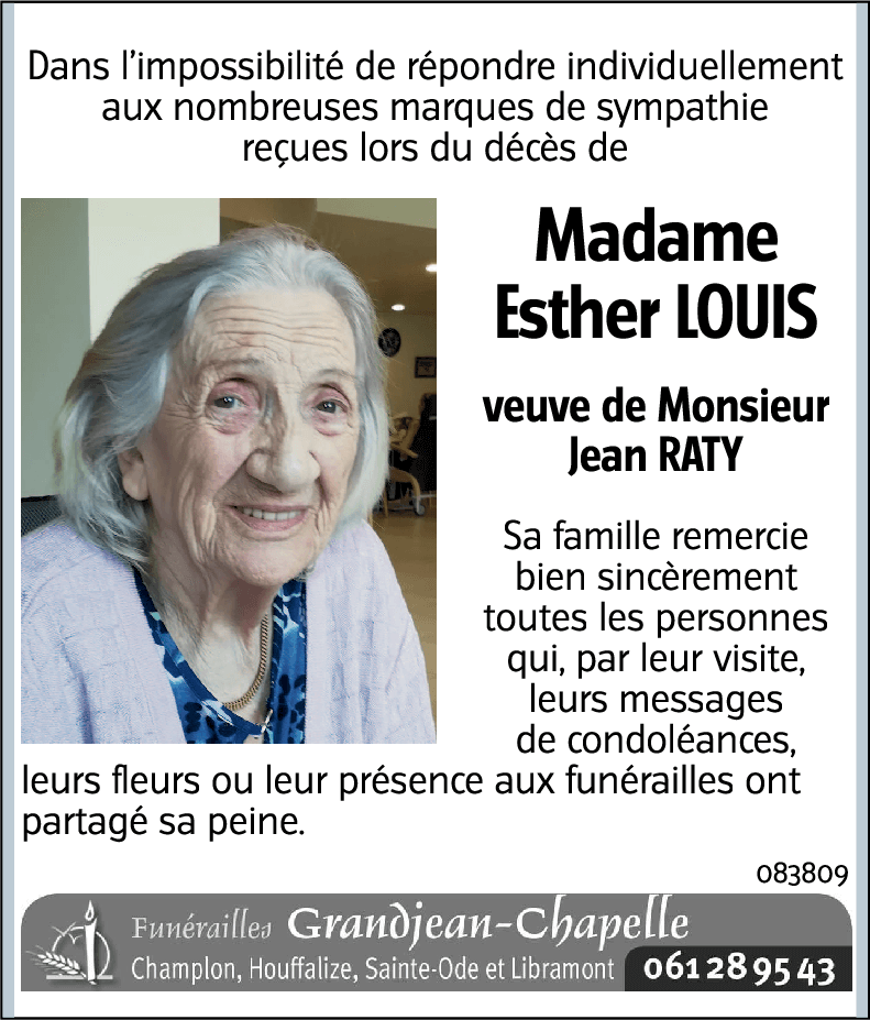 Esther LOUIS