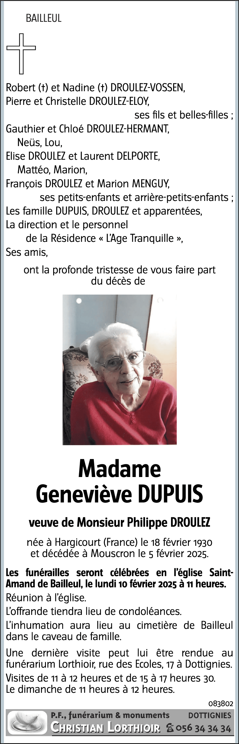 Geneviève Dupuis