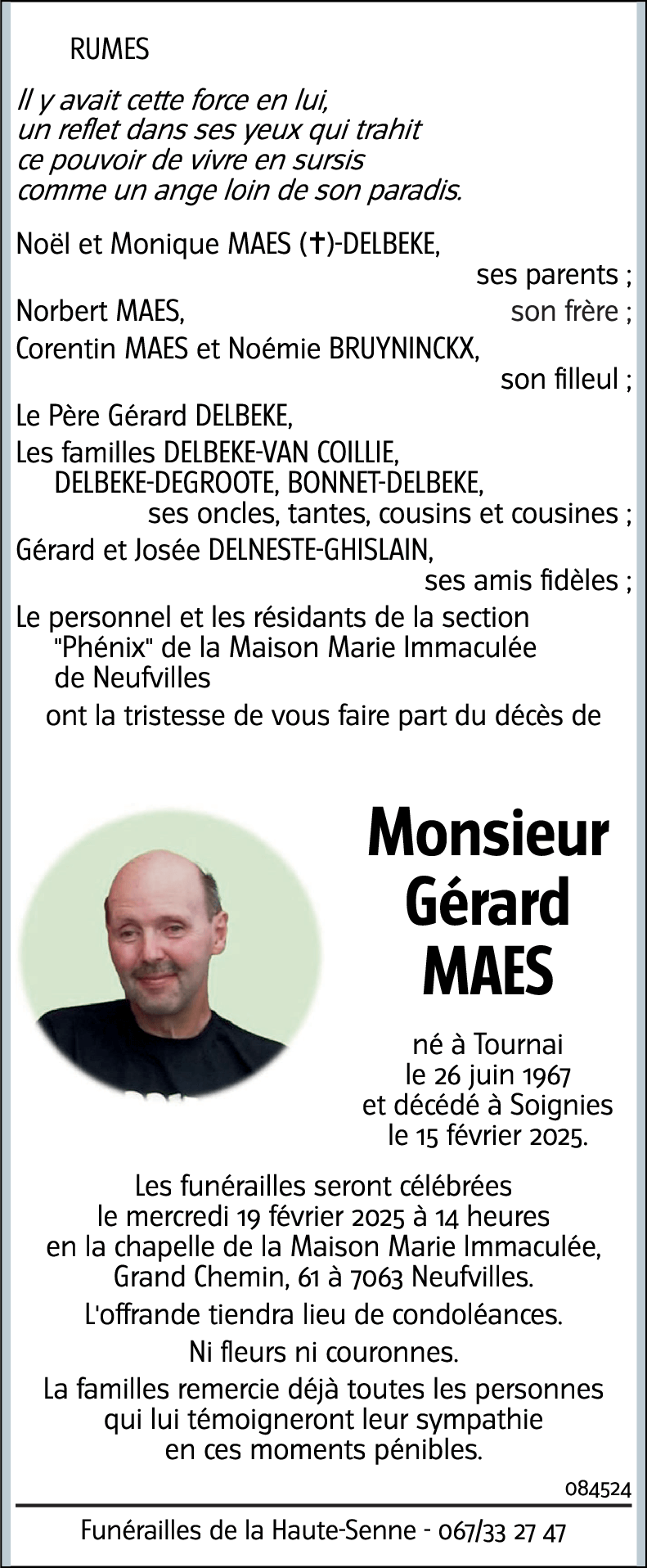 Gérard MAES